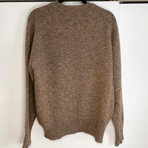 Retro Land’s End Sweater 100% Shetland wool - Picture 2 of 5